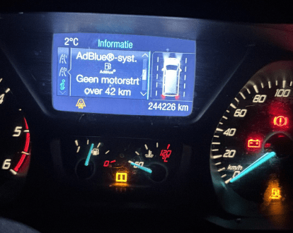 AdBlue storing truck verhelpen